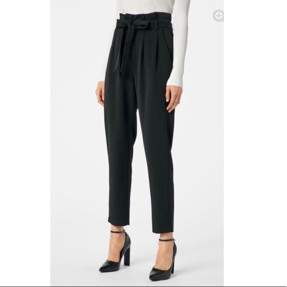 Black, Trendy, Parachute Pants